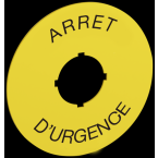  ETIQUETTE [ARRET D'URGENGE] 