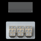  KIT FCCuAl4x240mm2XT7/M F 3pcs 