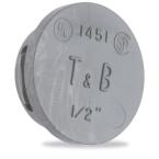  3/4IN KNOCKOUT PLUG THERMOPLAS 