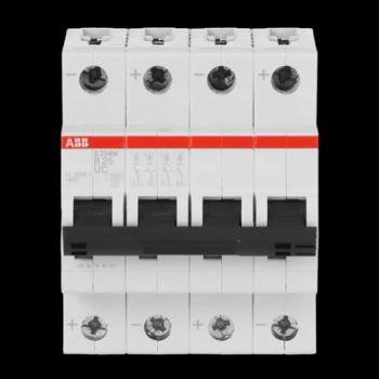  DISJ. 4P S204 MUC B 25A - 10kA 