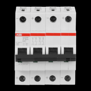  DISJ. 4P S204 MUC Z 16A - 10kA 