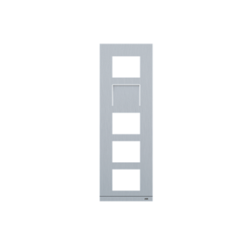  PLATINE 1/5 AUDIO/VIDEO ALU 