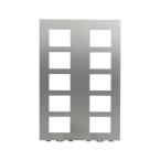  PLATINE 2/5 AUDIO ALUMINIUM 