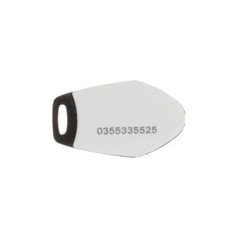  BADGE RFID BLANC 