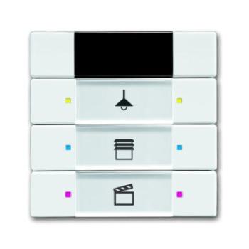  6BP KNX+LED+Ecran FuturLinear 