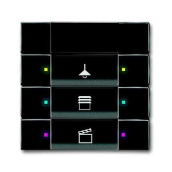  6BP KNX+LED+Ecran Futur Linear 