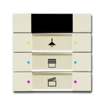  6BP KNX+LED+Ecran Futur Linear 