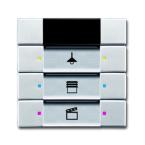  6BP KNX+LED+Ecran Futur Linear 