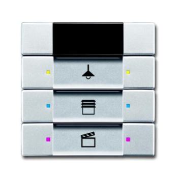  6BP KNX+LED+Ecran Futur Linear 