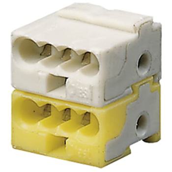  50 bornes connexion Blanc/Jaun 