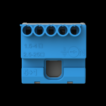  BORNIER N-5X4MM�+1X25MM� 