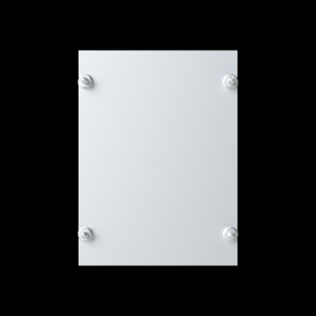  APO1 Platine mont acier galva 