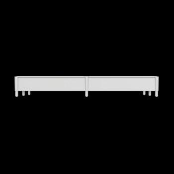  APO12 Cadre rehausse RAL7035 
