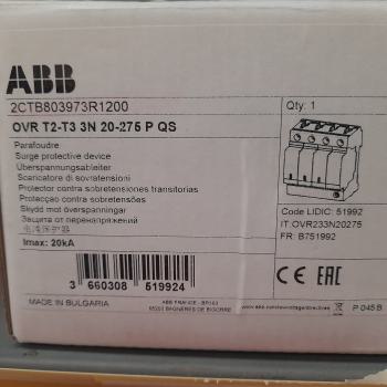  PARAFOUDRE OVR PLUS N3 20 