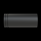  21MM OD NYL 12 CONDUIT BLAC# 