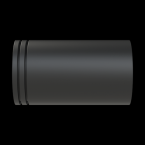  28MM OD NYL 12 CONDUIT BLAC# 