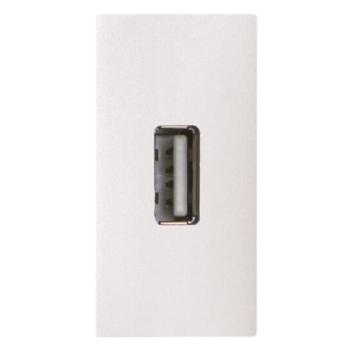  CHARGEUR USB 2.0 - 1M - BLANC 