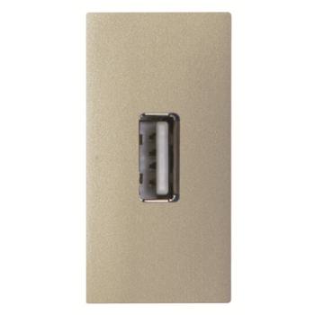  CHARGEUR USB 2.0 1M CHAMPAGNE 