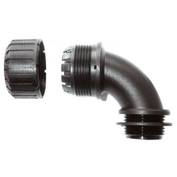  RHINO 2 PART M20 ELBOW BLACK 