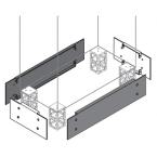  N. 2 BRIDES SOCLE 200X1000MM ( 