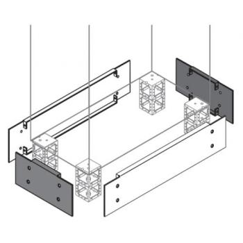  N. 2 BRIDES SOCLE 200X500MM (H 
