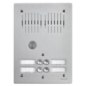  Plat audio 4 BP, alu. 4 mm, en 