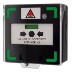  Bouton bris glace noir sonore 