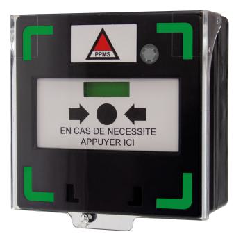  Bouton bris glace noir sonore 