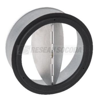  VOLET ANTI-RETOUR - D4" 