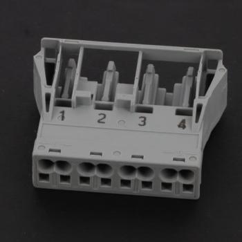  CONNECTEUR F ENC 4 POLES GRIS 
