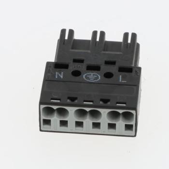  CONNECTEUR M 3 POLES NOIR 