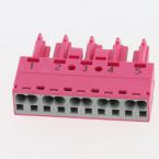  CONNECTEUR M ENC 5 POLES ROSE 