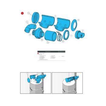  VENT. ISOLEE O80/125 /2 