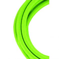  Cble Textile 3 mtr Vert 2x0.7 