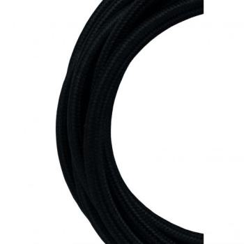  Câble Textile 3 mtr Noir 3x0.7 