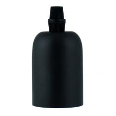  Douille Alu E27 Noir Mat 