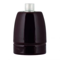  Douille Porcelaine E27 Marron 