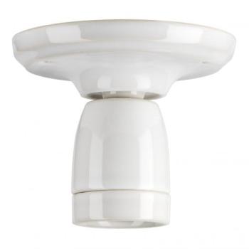  Applique Porcelaine S E27 Blan 