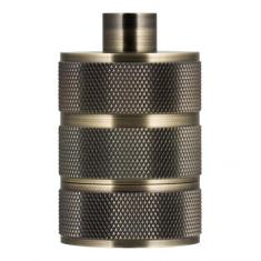  Douille Alu Grid E27 Bronze an 