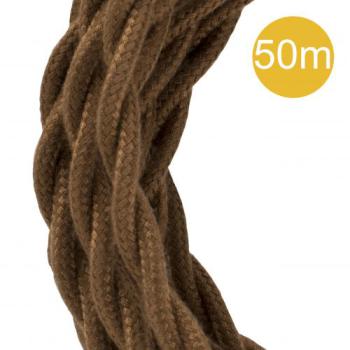 Cble Textile Torsad 2C 50 mt 
