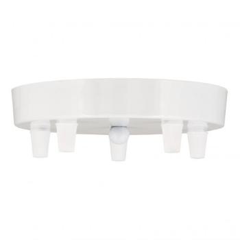  Rosace Mtal Blanc Multi 5 Sor 