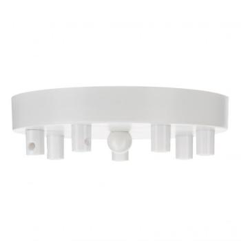  Rosace Mtal Blanc Multi 7 Sor 