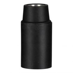  Douille E14 TP Lisse Noire 