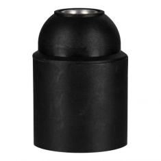  Douille E27 TP Lisse Noire 