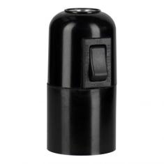  Douille E27 Baklite + Interru 