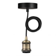  Suspension Oslo E27 Bronze Ant 