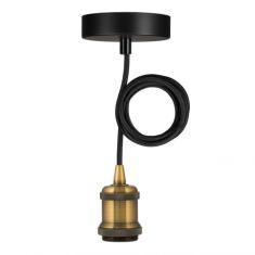  Suspension Oslo E27 Or Antique 