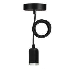  Suspension Bari E27 Noire 1.50 