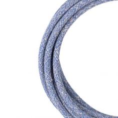  Cble Textile Tweed 2C 3M Bleu 
