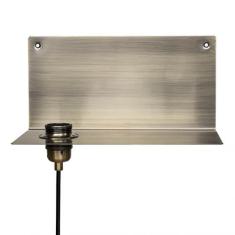  Wall Ledge Mtal 1xE27 Bronze 